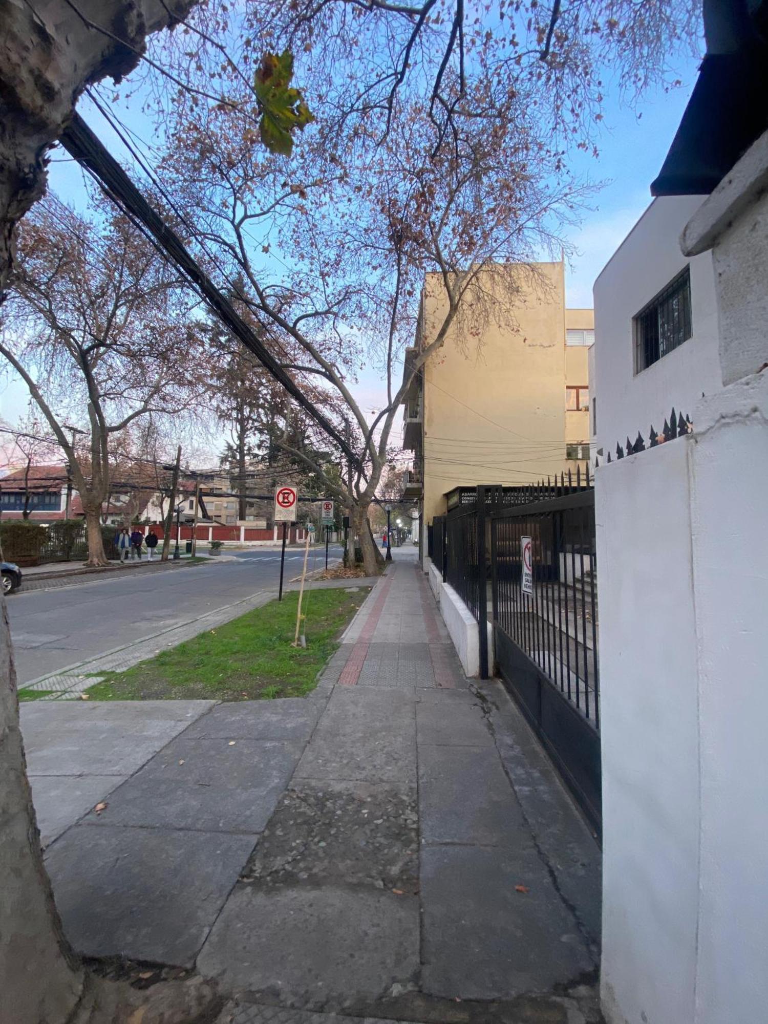Departamento En Providencia Casa Roman Santiago Exterior foto